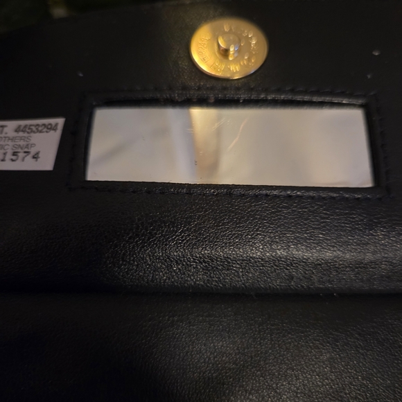 Trendy Blue Kiss Lock Wallet Crossbody Purse Gold Frame Clutch Shoulder Bag - Picture 8 of 16